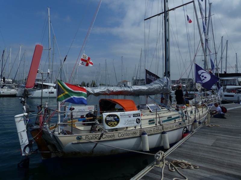 The yacht Kirsten Neuschäfer used to sail around the globe (1)